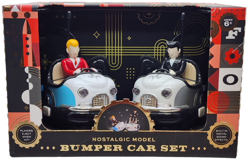 FAO Schwarz RC Bumper Car Set. Nostalgic Model. New In Box.